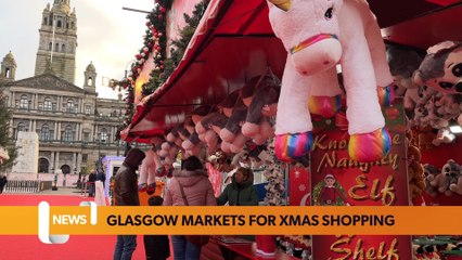 Glasgow Markets open for Christmas shopping