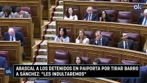 Abascal a los detenidos en Paiporta por tirar barro a Sánchez: 