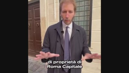 Roma, Forza Italia denuncia: "Intero palazzo Comune abbandonato ai Fori" - Video