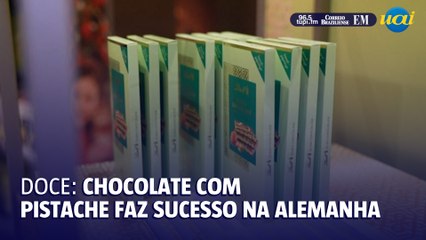 Chocolate com pistache faz sucesso em Berlim