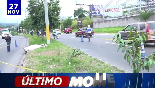 Peatón murió atropellado al intentar cruzar el Anillo Periférico, sector La Cañada