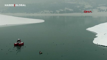 Kar erimeye başladı, Gölköy'de su seviyesi arttı