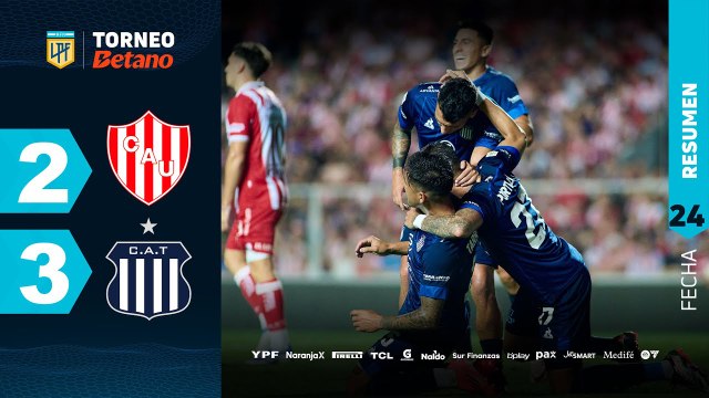 Unión vs Talleres (2-3) | LPF 2024 | Fecha 24