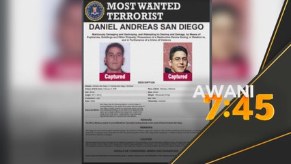 Pengganas paling dikehendaki FBI ditahan selepas 20 tahun melarikan diri