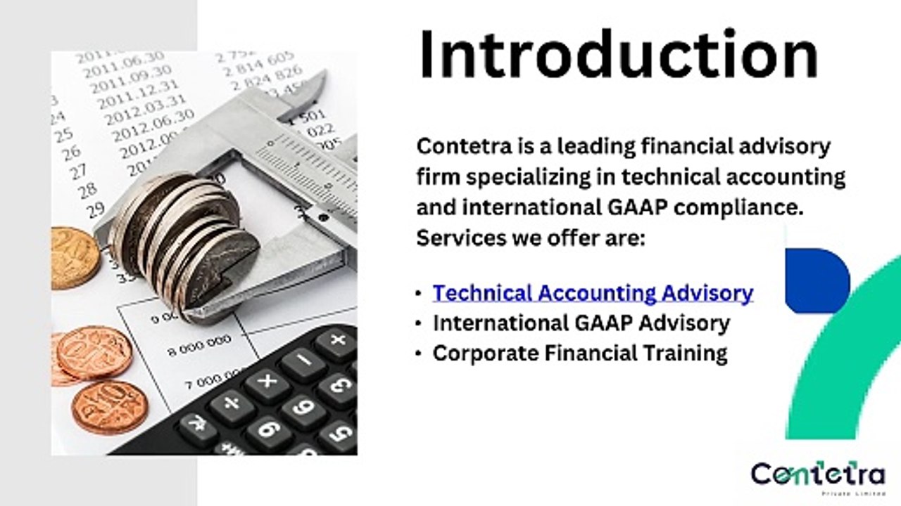 Technical Accounting and GAAP Advisory Services
