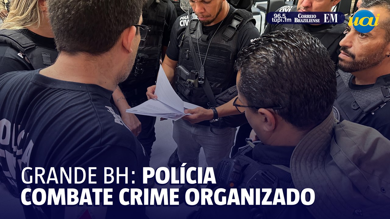 Operação de combate à organização criminosa cumpre mandados na Grande BH