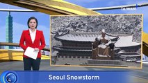 Record-Breaking Snowfall Brings Seoul to a Standstill