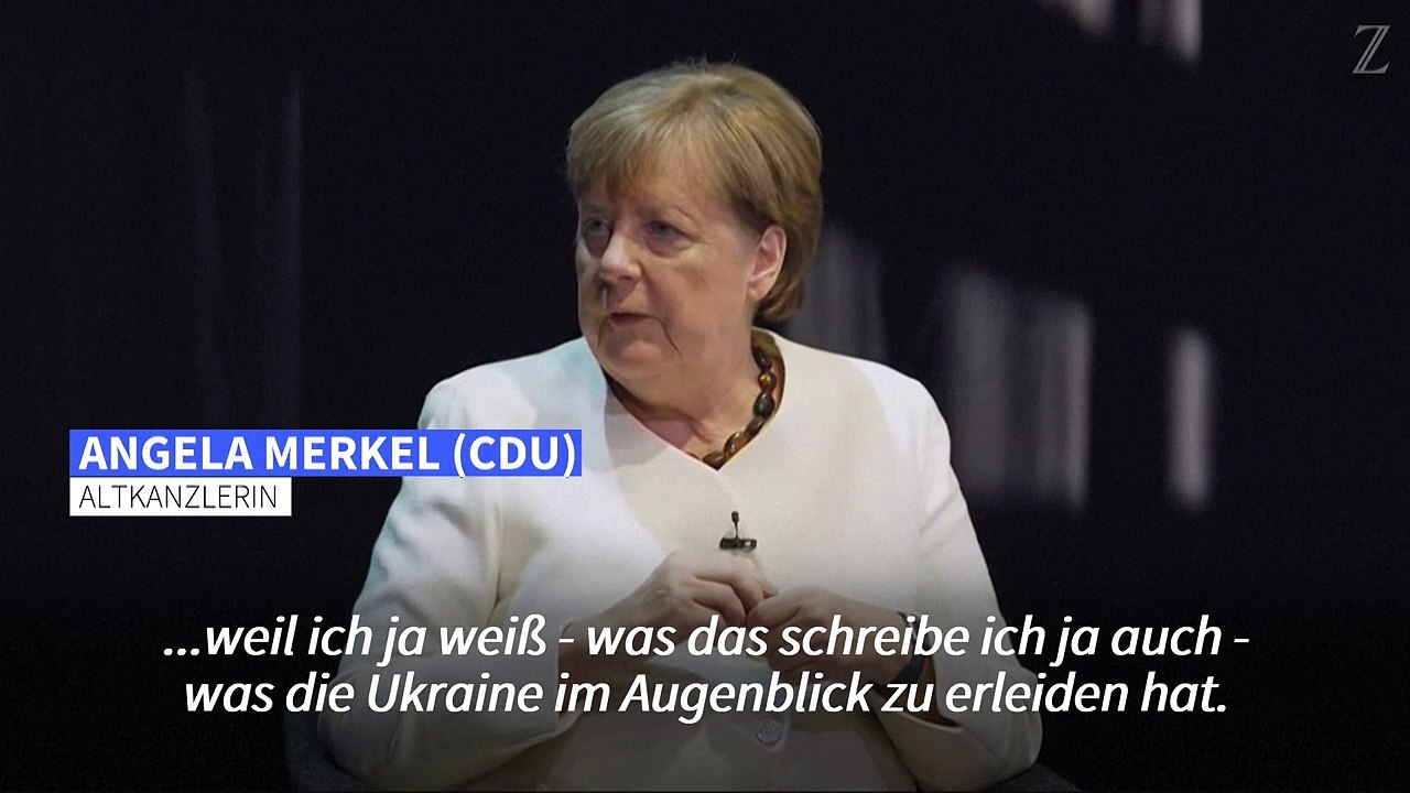 'Freiheit': Merkel spricht bei Buchpräsentation über Ukraine und Putin