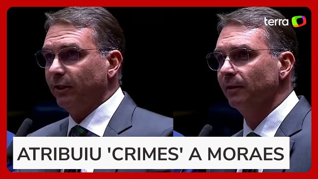 Flávio fala em ‘perseguição’ contra Bolsonaro e pede ‘anistia ampla, geral e irrestrita’