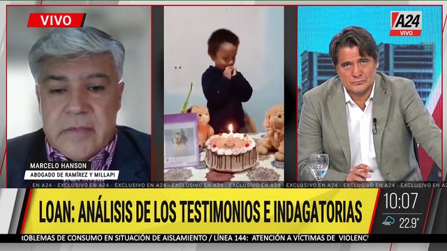Caso Loan: el abogado Marcelo Hanson dio detalles reveladores sobre qué le pasó al menor