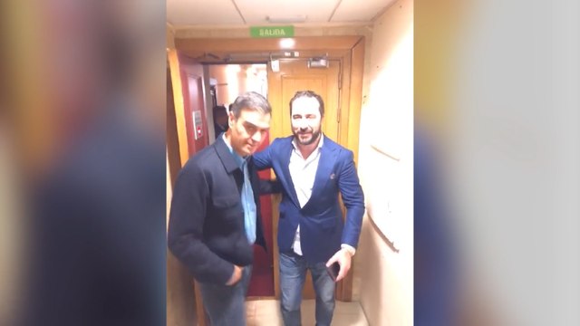Koldo García grabó un vídeo de la foto de Pedro Sánchez y Víctor de Aldama