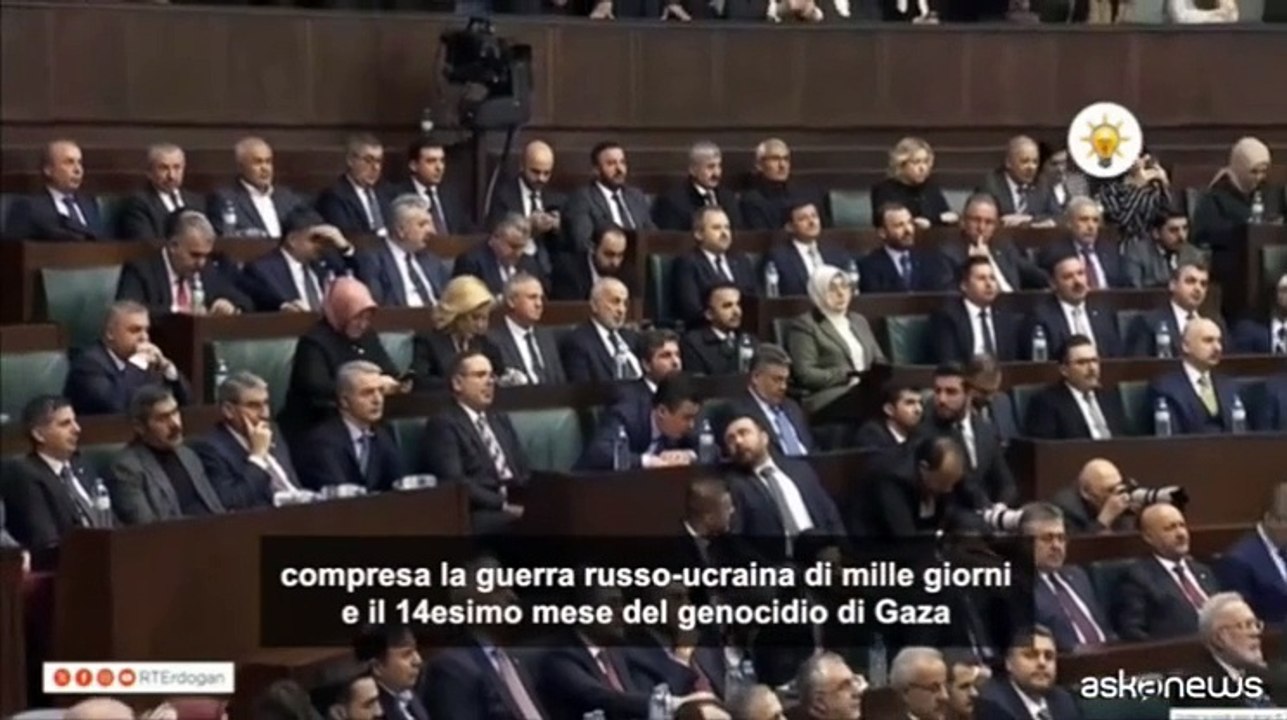 Erdogan: pronti a aiutare per cessate il fuoco permanente a Gaza