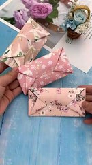 Paper Colored Beautiful Envelope: A Delicate Art, Easy to Master | Art and Craft