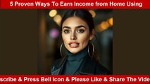 5 ways to earn income from home using digital marketing | How to earn income from home | Earn extra income with digital marketing