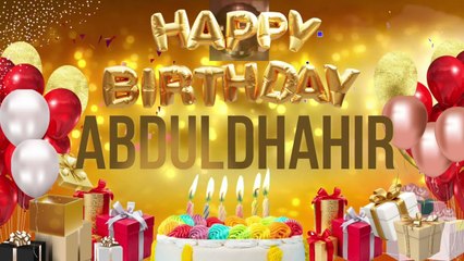 ABDUL DHAHiR - Happy Birthday Abdul Dhahir
