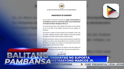 LMP, naghayag ng suporta sa administrasyong Marcos Jr.