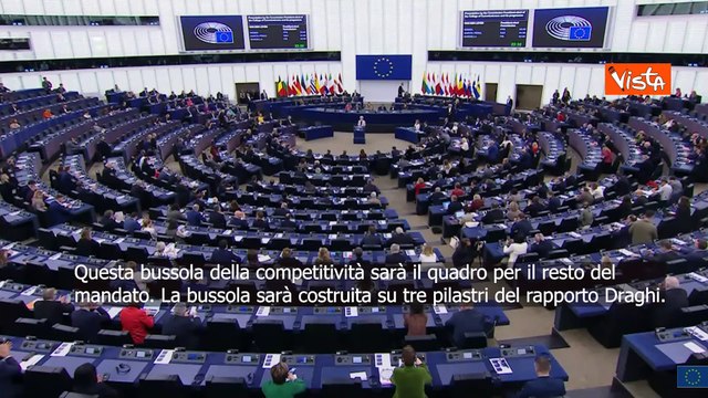 Von der Layen: Prima iniziativa della nuova Commissione sar? bussola della competitivit?