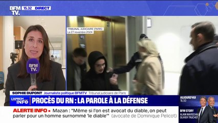 "Une arme de destruction massive du jeu démocratique": les mots de l'avocat de Marine Le Pen lors de sa plaidoirie