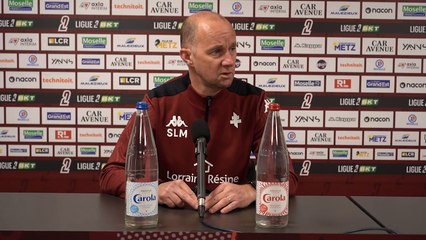 Raon - Metz, la conférence d'avant-match