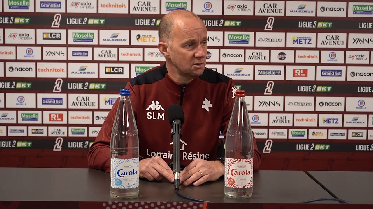 Raon - Metz, la conférence d'avant-match
