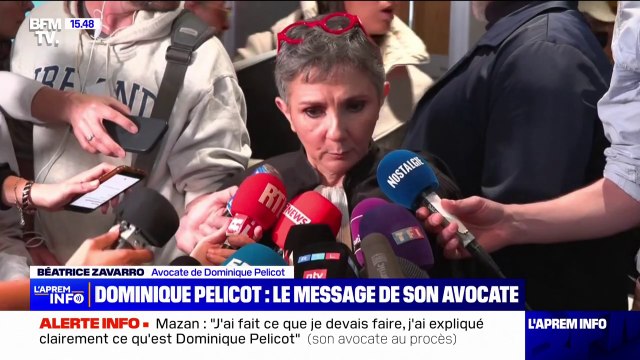 Je n'oublie pas son combat à elle : le message de l'avocate de Dominique Pelicot à Gisèle Pelicot après sa plaidoirie