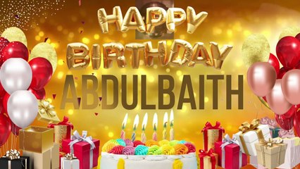 ABDUL BAITH - Happy Birthday Abdul Baith عبد البيث