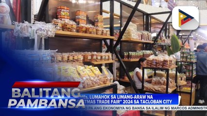 44 MSMEs, lumahok sa limang-araw na “Leyte Pre-Christmas Trade Fair” 2024 sa Tacloban City
