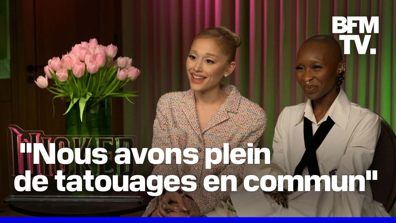 Wicked: Ariana Grande et Cynthia Erivo dévoilent leur complicité