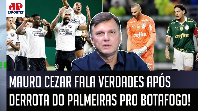 BASTA DESSA FALÁCIA! Essa DERROTA do Palmeiras pro Botafogo foi... Mauro Cezar FALA TUDO!