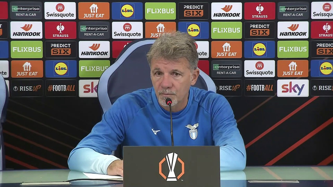 CONFERENZA PRE LAZIO-LUDOGOREST - MISTER BARONI