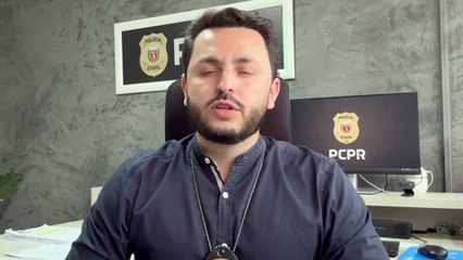 PCPR de Toledo cumpre mandado de prisão a suspeito por tráfico de drogas