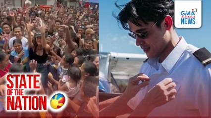 Herlene Budol, game na nakipagbasaan sa kaniyang mga kababayan sa Angono, Rizal sa kanilang pista | SONA