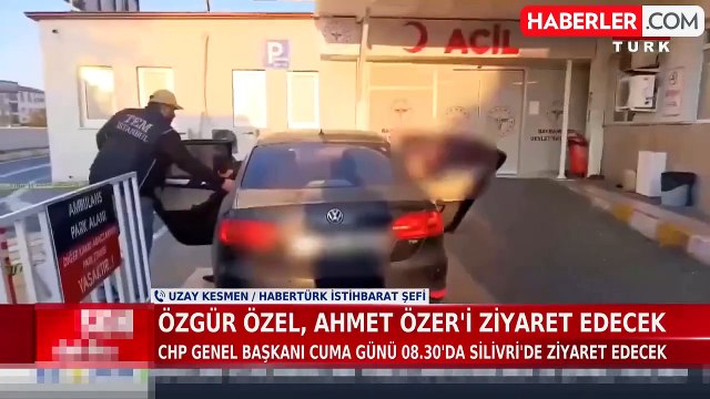 CHP Genel Başkanı Özgür Özel, görevden alınan Esenyurt Belediye Başkanı Ahmet Özer'i 29 Kasım Cuma günü cezaevinde ziyaret edecek
