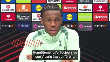 Udogie exprime son soutien à Vicario après son opération