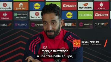 Amorim : "L'intensité dont on a besoin actuellement"