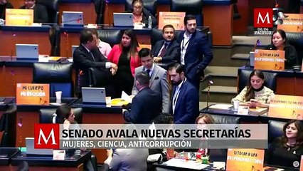 Senado aprueba la creación de nuevas secretarías propuestas por Claudia Sheinbaum