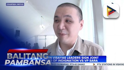 Eastern Visayas leaders back chief executive and house speaker, describes VP’s attacks as ‘reckless, divisive, and baseless’