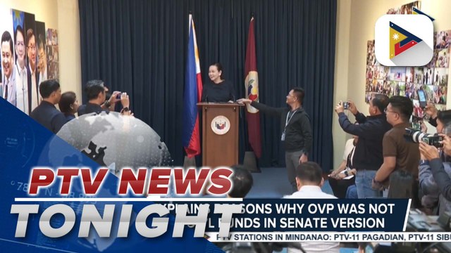 Sen. Poe explains reasons why OVP was not allocated add’l funds in Senate version