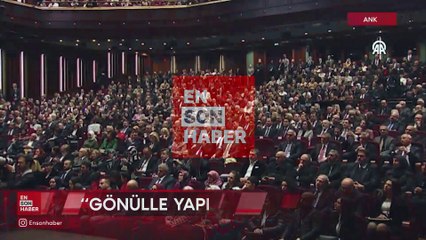 Cumhurbaşkanı Erdoğan "Yaşayan İnsan Hazineleri Ödülleri" programında konuştu