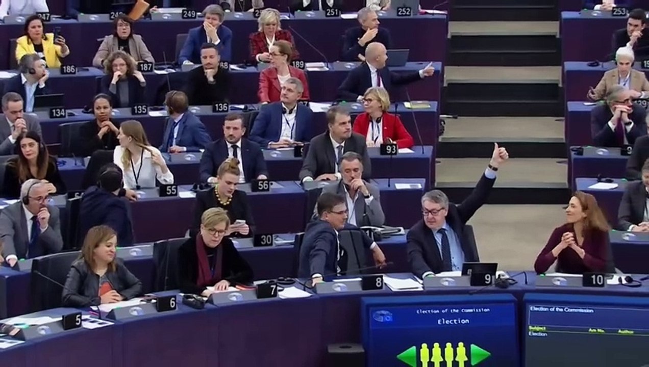 EU-Parlament wählt von der Leyens neue EU-Kommission ins Amt