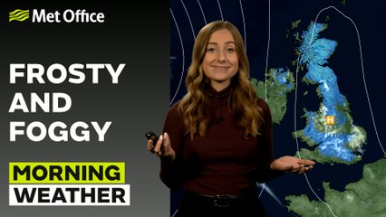 Met Office Morning Weather Forecast 28/11/24 - Rain across the southwest