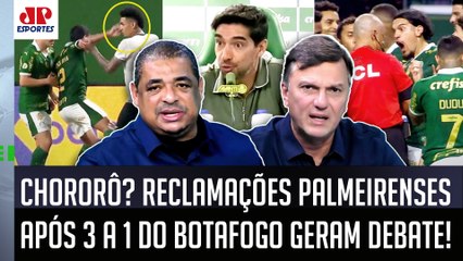 "EU SINTO VERGONHA ALHEIA! PERDER COMO PERDEU e ficar RECLAMANDO de ARBITRAGEM?" Palmeiras DEBATIDO!