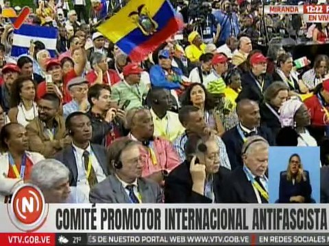 Vicemin. Rander Peña expresó que la Internacional Antifascista busca impedir que el fascismo resurja