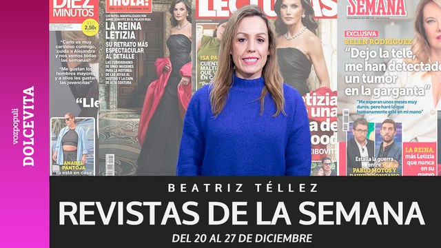 Letizia, el tumor de Belén Rodríguez, las confesiones sexuales de Terelu y Bárbara Rey, en las revistas