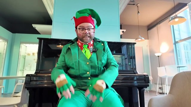 Christmas Elf Goggles the Elf at Derby Museum & Art Gallery