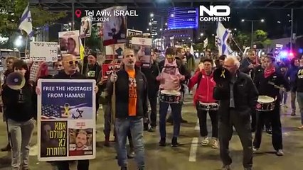 أهالي الرهائن الإسرائيليين يتظاهرون ضد حكومة نتنياهو ويطالبون بصفقة تبادل فورية