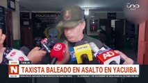 Tarija atraco con arma de fuego a taxista