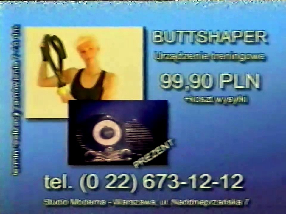 2 - Fragment telezakupów i blok reklamowy - 1999