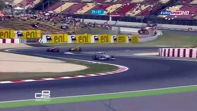 GP2 Series 2012_Manche 4_Circuit de Catalunya(Espagne)_Course 1 (en français - Eurosport - France) [RaceFan96]