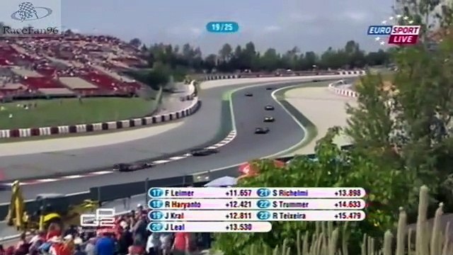 GP2 Series 2012_Manche 4_Circuit de Catalunya(Espagne)_Course 2 (en français - Eurosport - France) [RaceFan96]
